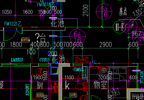 空调板设计图资料下载-请问图示的空调板计算外脚手架周长吗？