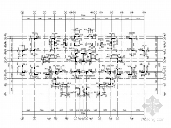 16层住宅结构dwg资料下载-[泰州]16层剪力墙结构高层住宅楼结构施工图