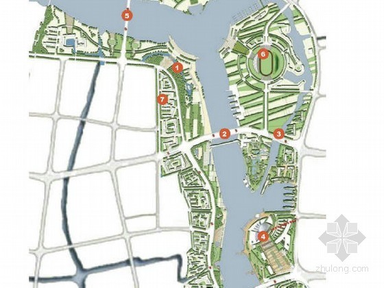 滨水空间规划学社资料下载-[宁波]滨水公园规划设计
