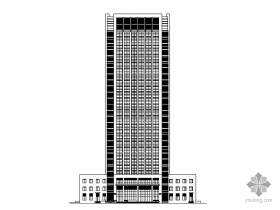 十七层办公楼结构施工图资料下载-[山东]某二十七层办公楼建筑施工图