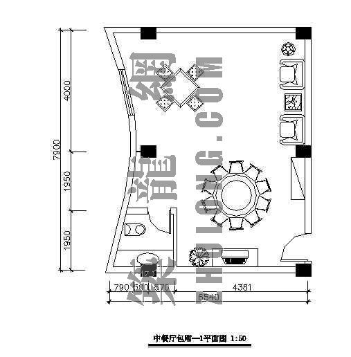 餐饮包房模型资料下载-餐饮包房空间