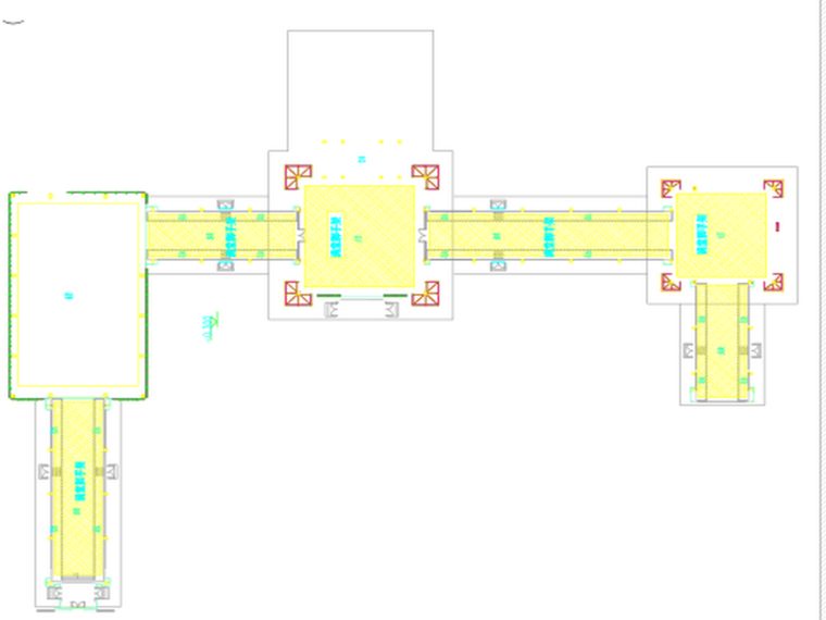 钢结构连廊结构图下载资料下载-敦煌国际酒店1#楼连廊脚手架施工方案