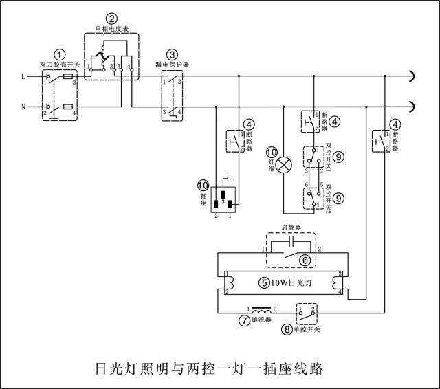 三相电机电路图解读资料下载-电工必懂的7张电路图，全看懂的给你点个赞！