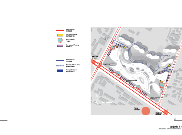 [湖北]孝感铜锣湾广场概念方案设计-交通分析