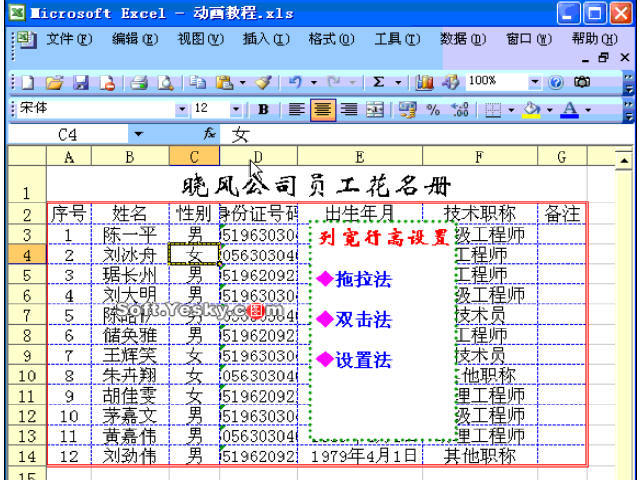 自定义填充cad资料下载-Excel逆天功能gif动画教程珍藏版（69例）_gif