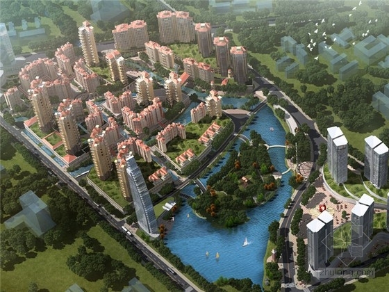 城市综合体改造方案资料下载-[云南]水上威尼斯城市综合体设计方案文本