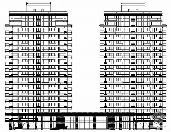 20层高层水暖图资料下载-[威海市]某十八层高层公寓楼建筑结构水暖电施工图