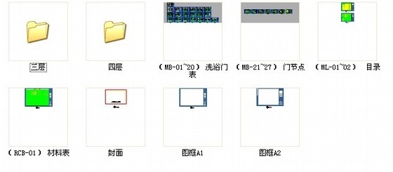 高档现代风格洗浴中心设计CAD装修图资料图纸总缩略图 