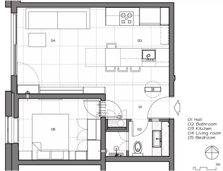 44㎡ 工业风的LOFT，不仅有创意更有品位！_5