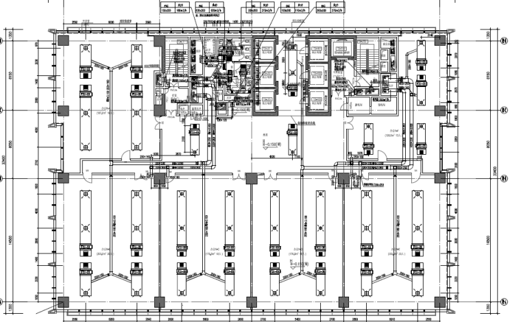 [广东]高层商业综合体暖通空调全系统设计施工图(机房设计)-L5~L12层空调通风平面图.png