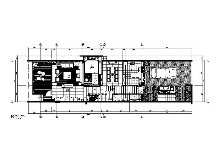 空中廊道景观施工图资料下载-[重庆]空中花园别墅施工图（含效果图）