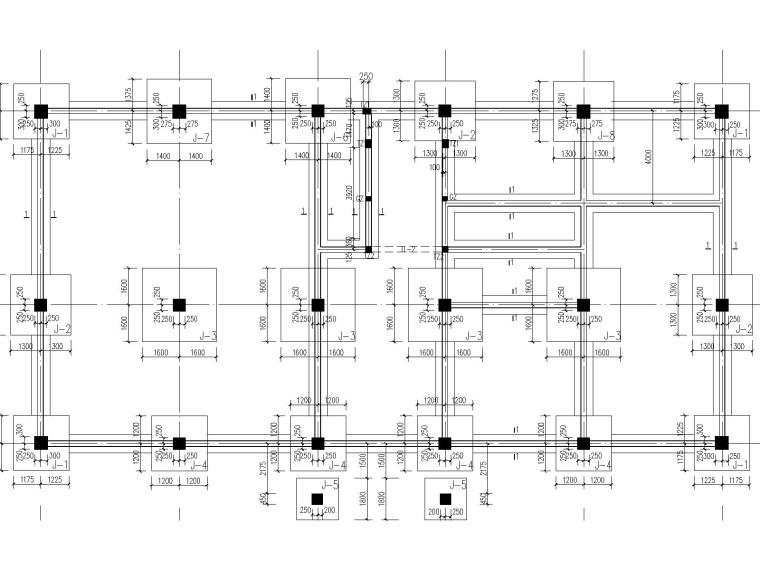 [北京]光翌实业红辐源生产基地项目办公楼结构电气设计-（结构）办公楼结构图(审图修改后)-Model4.jpg