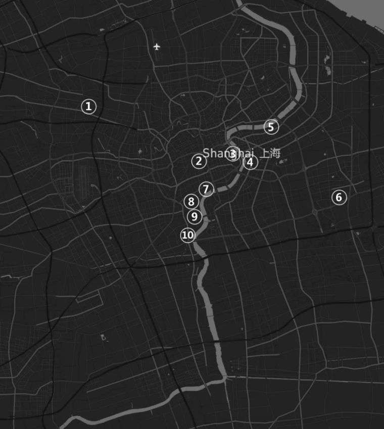 上海大舍建筑资料下载-建筑地图|上海，太精彩