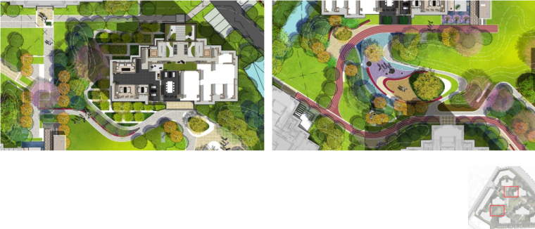 [合肥]庐阳区周湾项目景观概念方案设计（现代）A-6组团景观平面