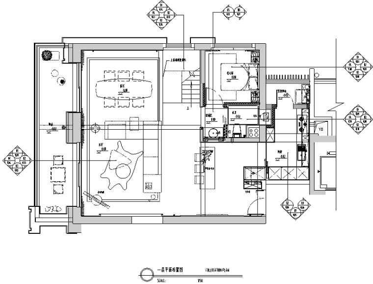 卫生间房装修效果图资料下载-[广东]壹方中心项目6-C户型样板房室内设计施工图（附效果图）