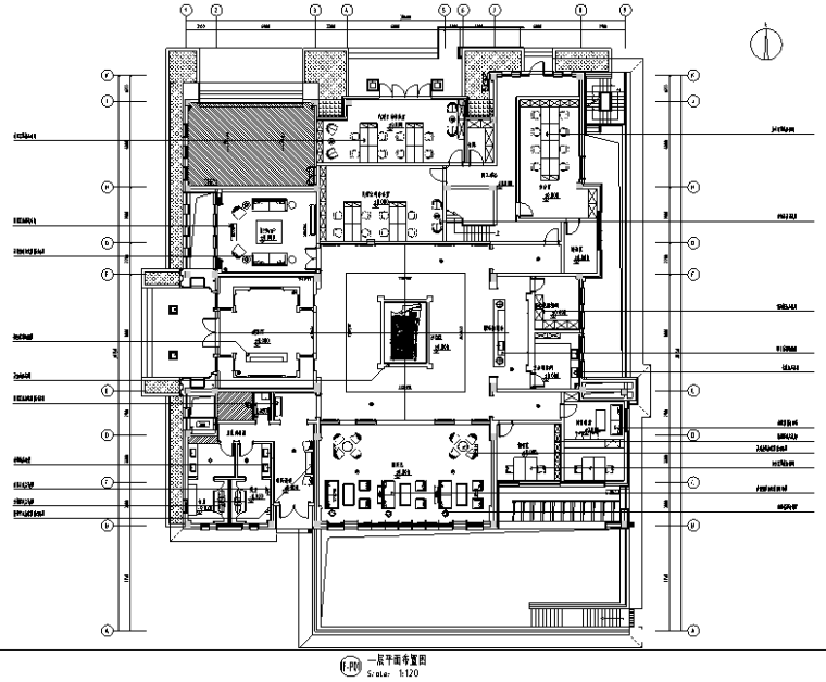 建筑施工图设计售楼资料下载-[浙江]兰悦售楼中心设计施工图（附效果图）