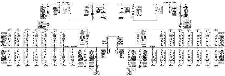 天津体育学院35KV变电站项目图纸-电气主接线图