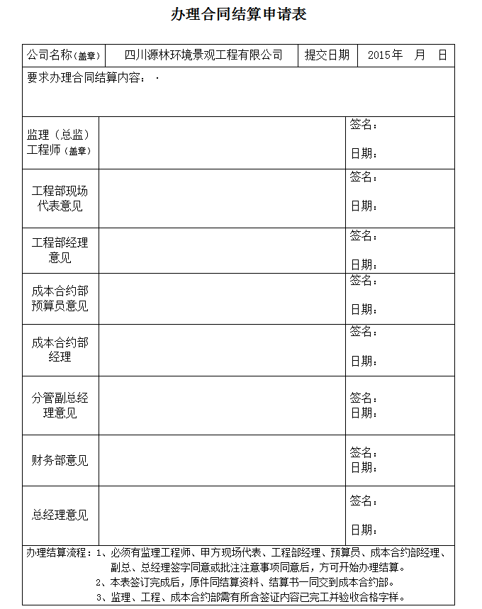 建筑工程竣工结算书模板-2