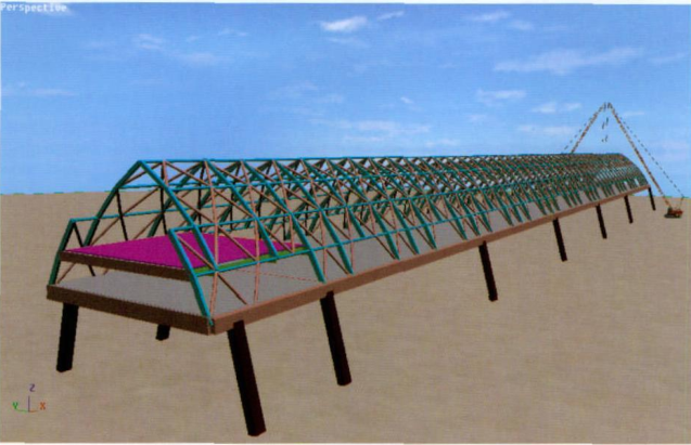 钢结构虚拟仿真资料下载-BIM技术在银川火车站工程中的应用