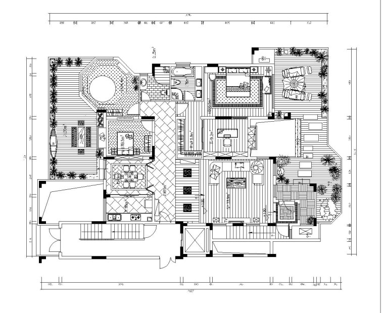 2层别墅装修设计资料下载-[广州]东南亚风格两层别墅内部装修设计（附效果图）