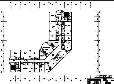 高层欧式风格大型酒店建筑施工图 (1)