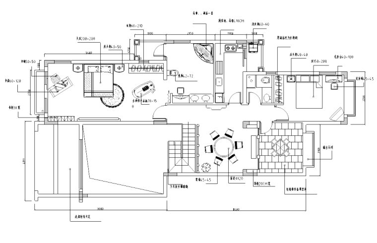 东莞住宅施工图资料下载-[广东]东莞某简欧风格复式别墅施工图及实景图