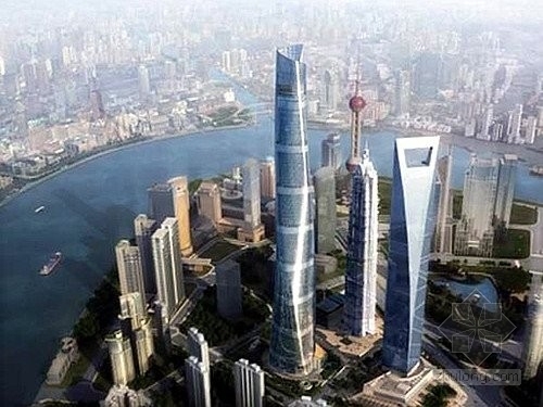 上海632米超高层资料下载-[上海]632米巨型框架核心筒外伸臂结构国内最高楼结构施工图