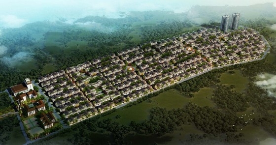 高层安置小区资料下载-[海南]东南亚风格住宅安置小区规划设计方案文本