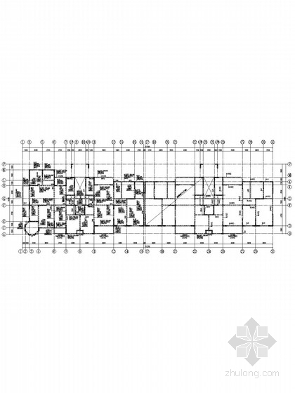 纯剪力墙建筑施工图资料下载-六层纯剪力墙住宅结构施工图(筏基)