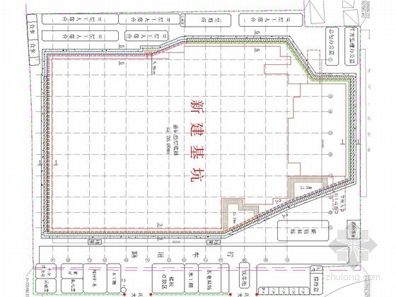 图纸加工程量计算书资料下载-[北京]26米深基坑复合土钉墙加桩锚支护方案（含计算书 CAD图）