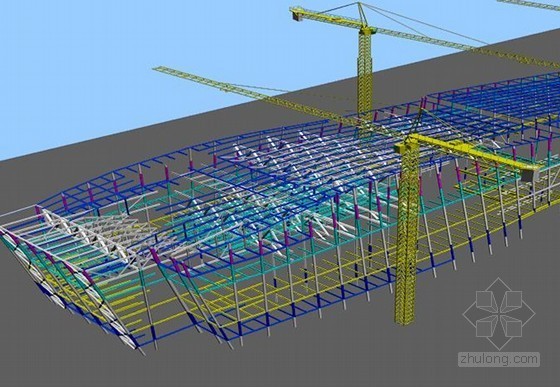多层钢结构专项施工方案资料下载-建筑工程钢结构工程施工方案(31页 附图)