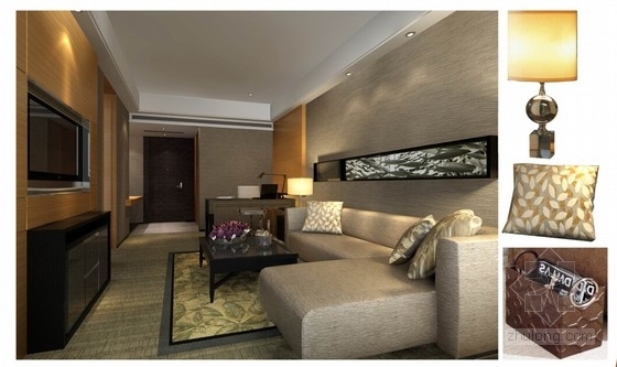 [成都]史上最全奢华五星级酒店室内装饰设计方案 