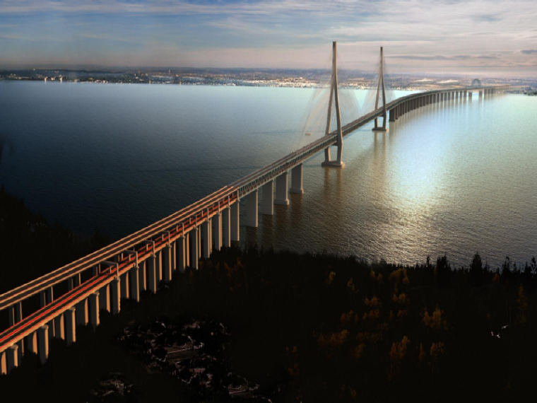 大桥su模型下载资料下载-长江公路大桥索塔设计与施工