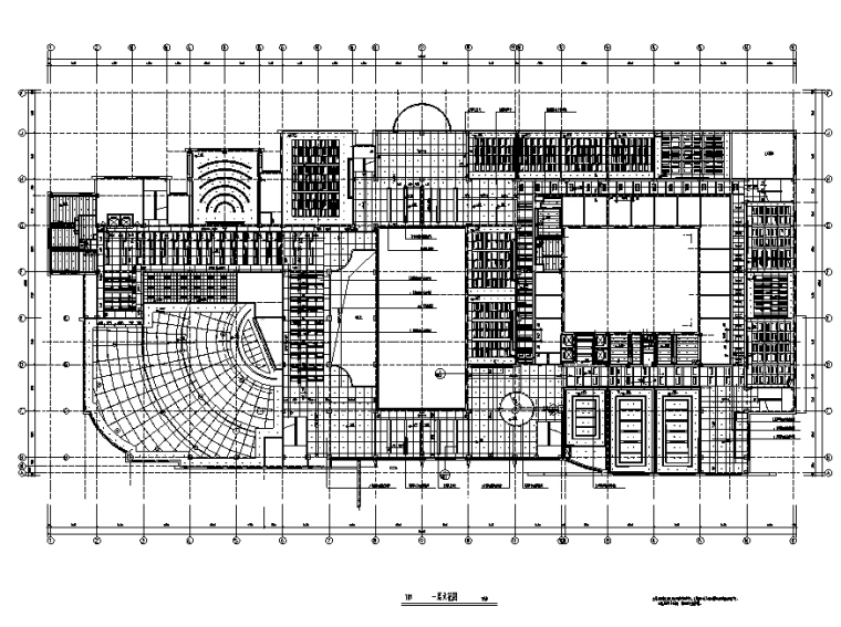 [黑龙江]哈尔滨工业大学教学楼装修设计施工图-天花图