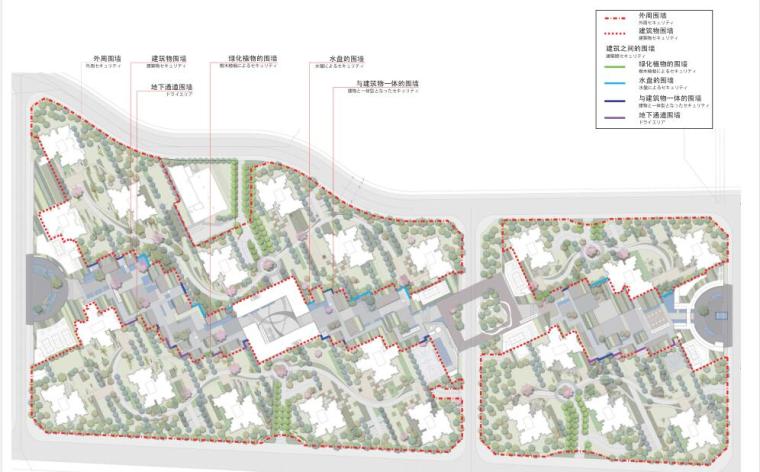 建筑景观分析图概念设计资料下载-[重庆]融汇住宅景观概念设计
