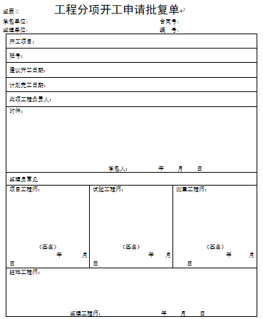 山东省公路工程全套表格（145页）_2