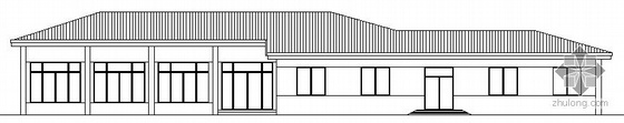 料仓钢结构方案图纸资料下载-某钢结构食堂建筑方案图