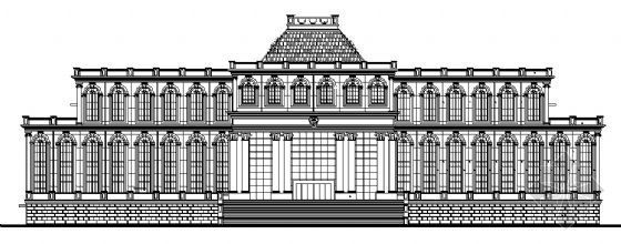 Mestia法院资料下载-某法院建筑方案图