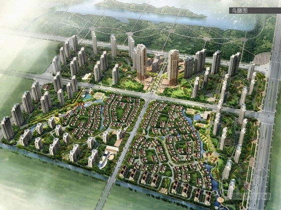 公园住宅规划资料下载-[江苏]公园型住宅小区景观规划设计