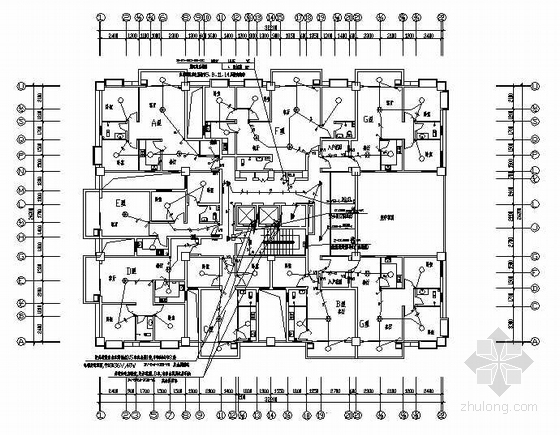 某20层商住楼弱电设计资料下载-四川某十五层商住楼电气施工图