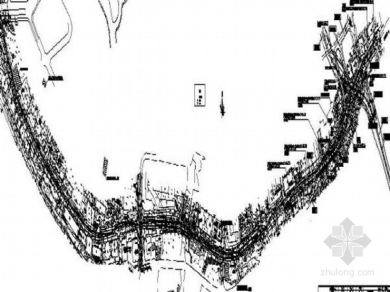 燃气小区cad平面图资料下载-[重庆]干支线混合型综合管廊示范工程方案设计115页（含CAD图）