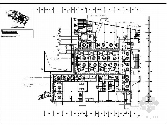 小区公共空间施工图资料下载-[重庆]某五星级奢华酒店公共空间施工图