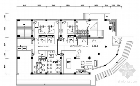 六层设计施工图纸资料下载-某六层酒店强电施工图纸