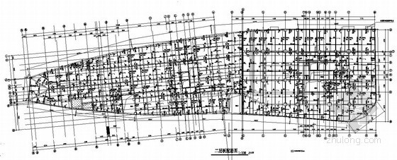 人工孔桩基础施工图资料下载-[重庆]框支剪力墙结构住宅楼结构施工图（15层 人工挖孔桩基础）