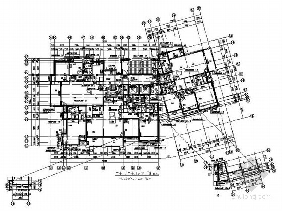 [镇江]某二十八层一梯三住宅楼建筑施工图- 