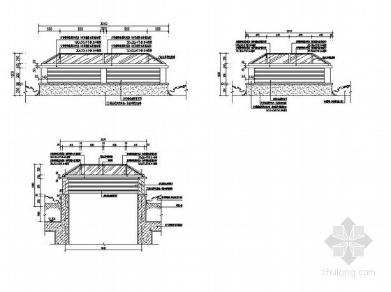 园林类施工图资料下载-采光井施工图