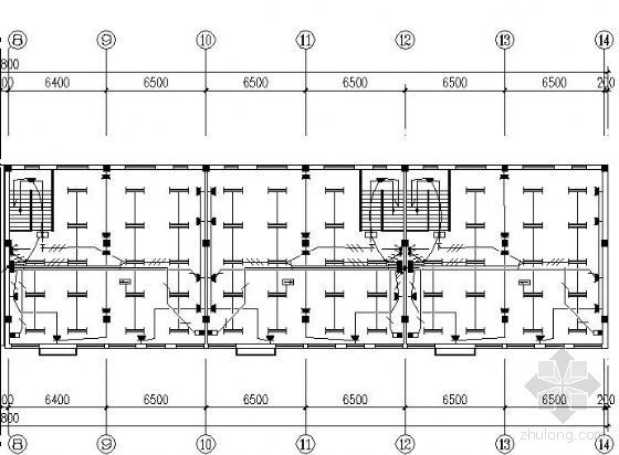 2层中式管理用房设计资料下载-某二层商业用房电气设计