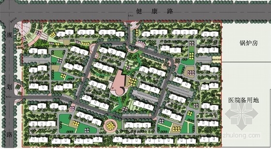 某综合住宅区详细规划资料下载-[新疆]综合性绿色生态社区修建性详细规划设计