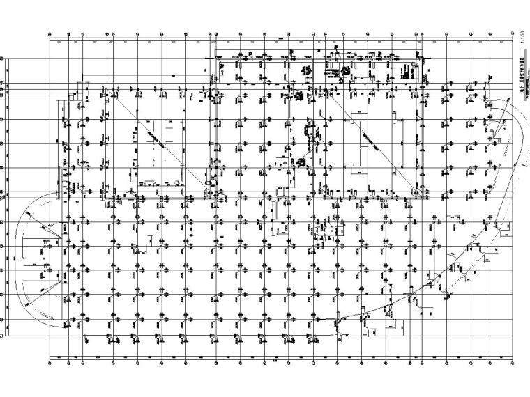 “蜂巢型”支柱钢结构框架核心筒结构大厦结构施工图-8.jpg