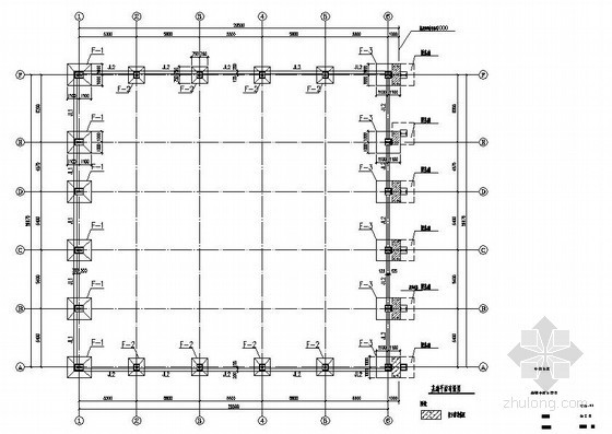 钢结构单层仓库建筑设计资料下载-北京某单层钢结构仓库全套结构设计图